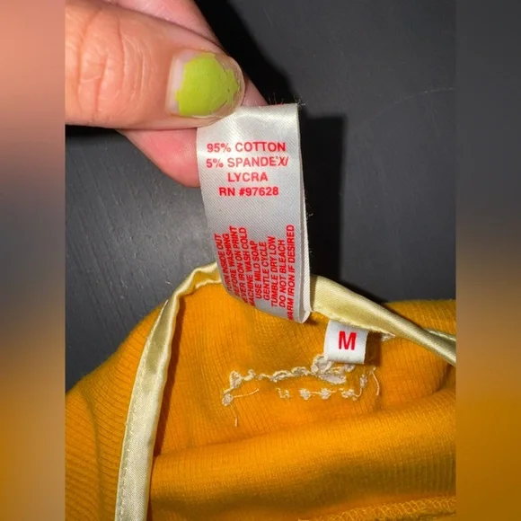 Y2k Pepe Jeans Yellow Halter Dress - Picture 10 of 14